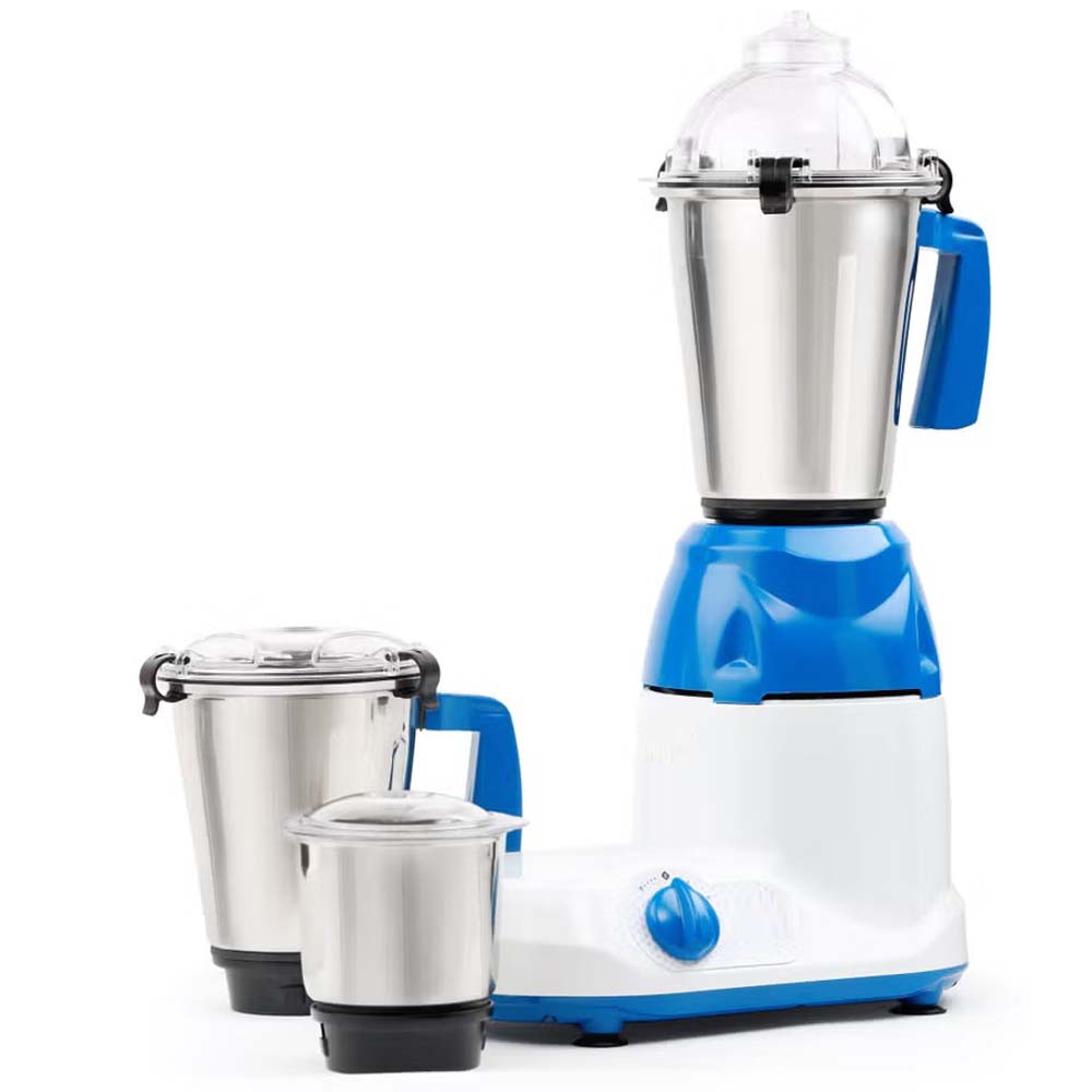 MG-536 Mixer Grinder - 750W Copper Motor with 3 Stainless Steel Jars for Dry/Wet Grinding & Blending Image