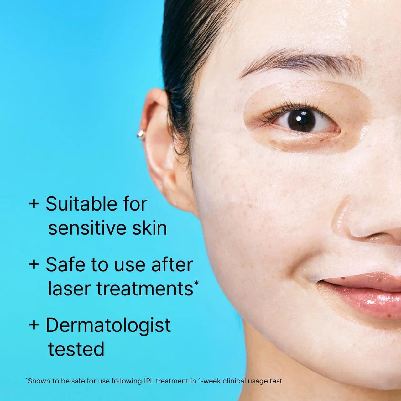 Dr. Jart+ Dermask Vital Hydra Solution Glow Face Mask. Hyaluronic Acid sheet mask for intense hydration & a radiant glow. Image