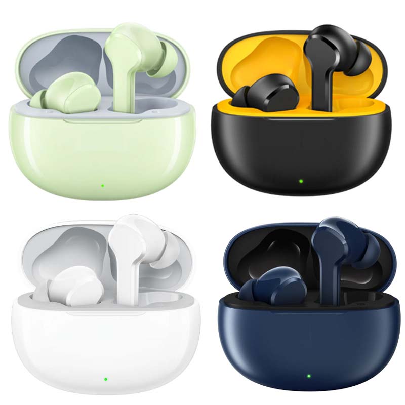 T110 Buds - Noise Cancelling Earbuds, 38H Playtime, Bluetooth 5.3, Deep Bass, IPX5 Waterproof - Premium Black In-Ear Headphones (Multi) Image