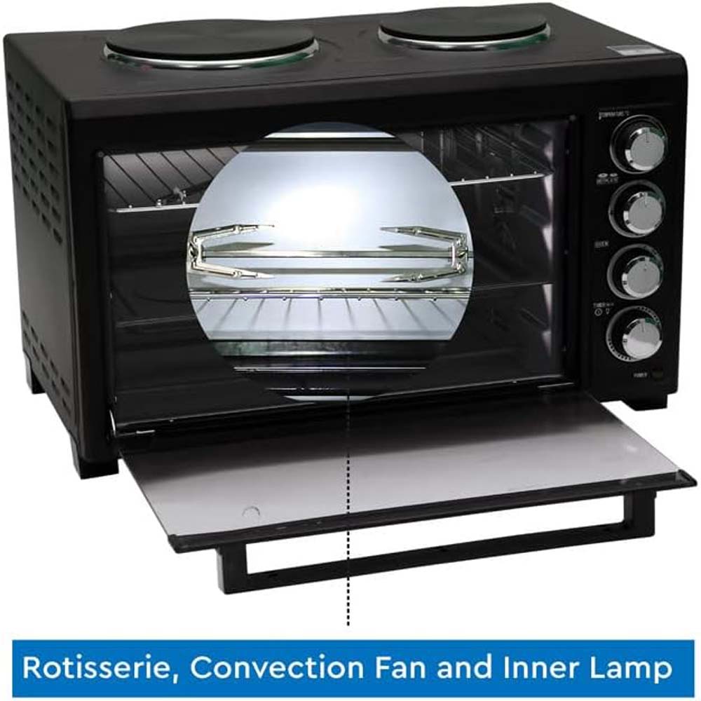 OE-1415 35L Electric Oven Toaster Grill - 6-in-1 Countertop Oven with Convection, Rotisserie & Pizza Function Image