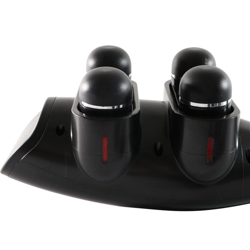 Powerful Cordless Body Massager - Handheld Electric Massage Hammer with Multiple Attachments | Deep Tissue and Muscle Relief, Adjustable Speed Settings, Quiet Operation | Ideal for Back, Neck, Shoulder, and Leg Pain Relief Image