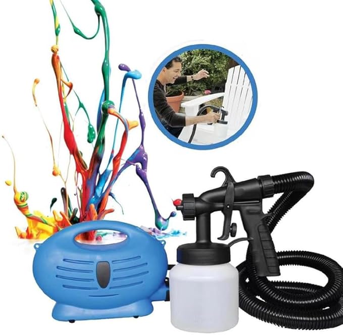650W Electric Portable Sprayer Compressor and Gun Machine Image
