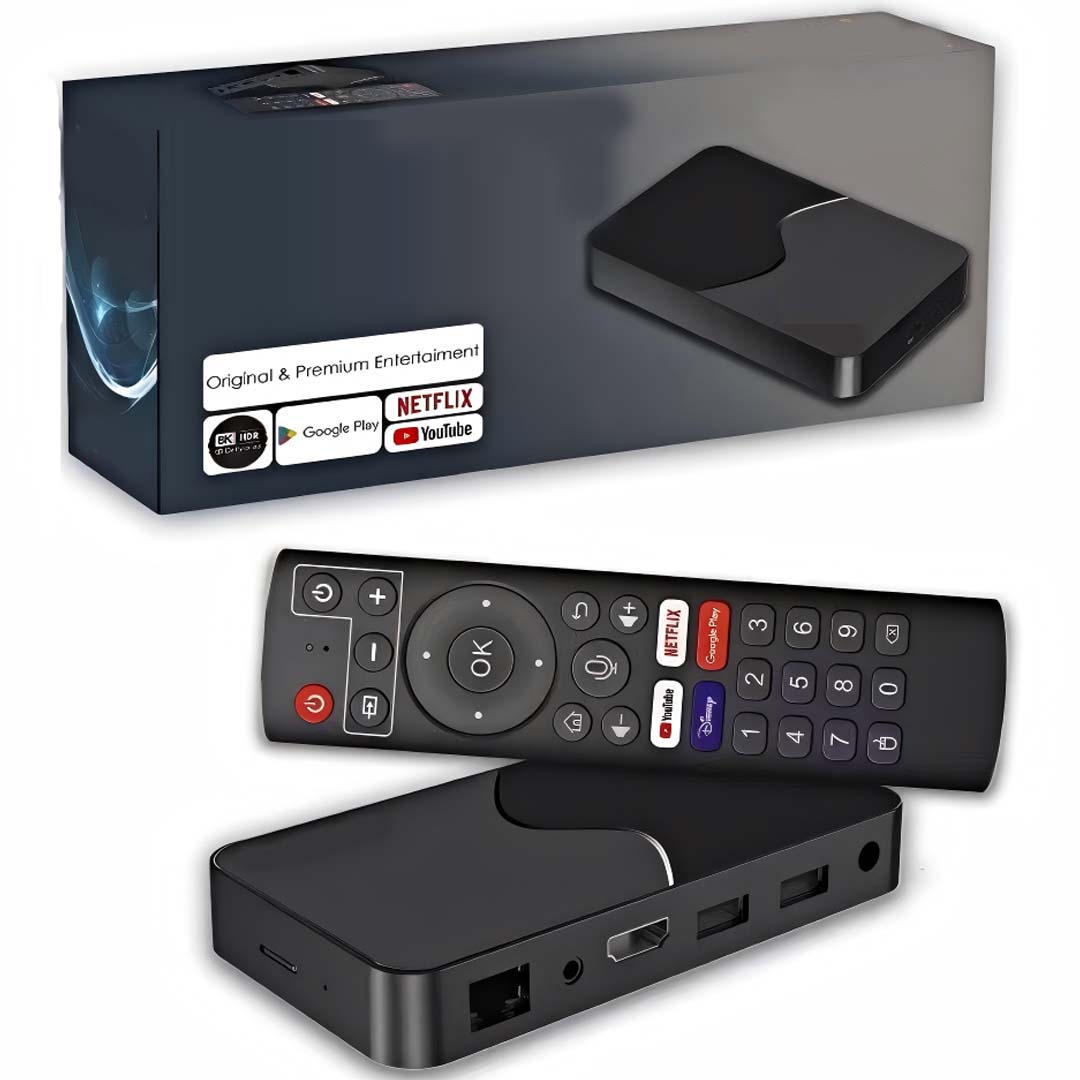 V96plus Android 15 TV Box - 8K Streaming, 2GB/16GB, WiFi6, IPTV Support - Ultimate Smart Set Top Box Image