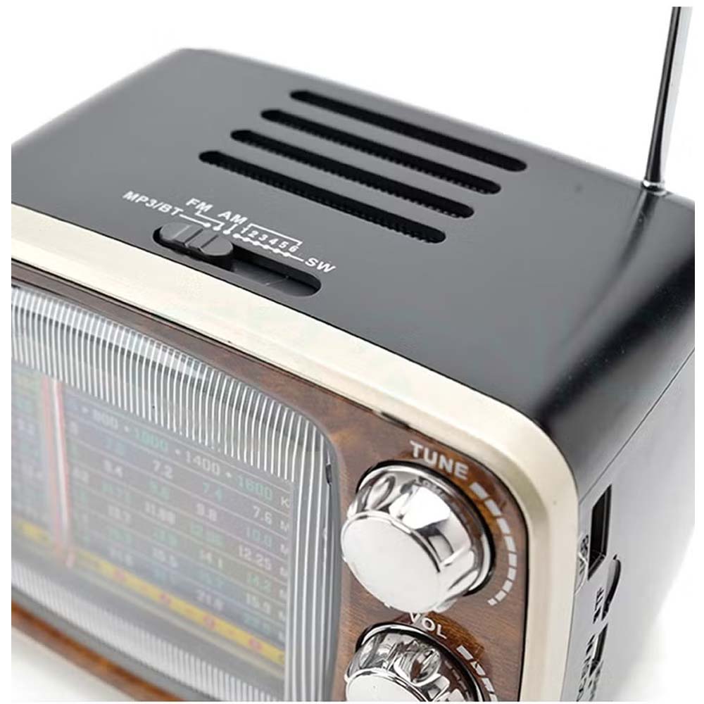 DX-2447 Bluetooth Speaker. Wireless portable speaker compatible with mobile devices for music & hands-free calls. Image