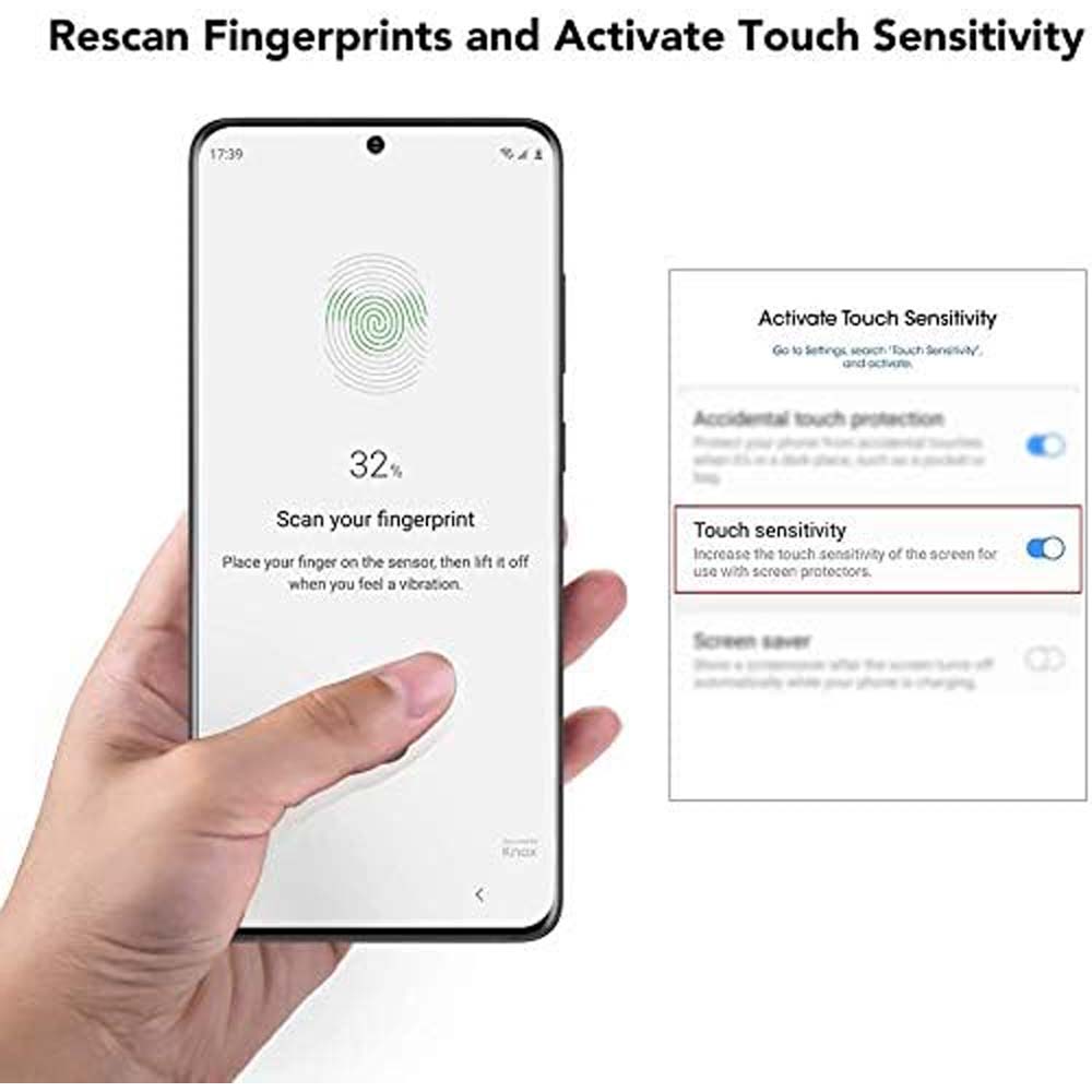 9D Tempered Glass Screen Protector Compitable for Samsung Note 20 5G - Durable, Anti-Scratch, Bubble-Free, Full Screen Protection Image