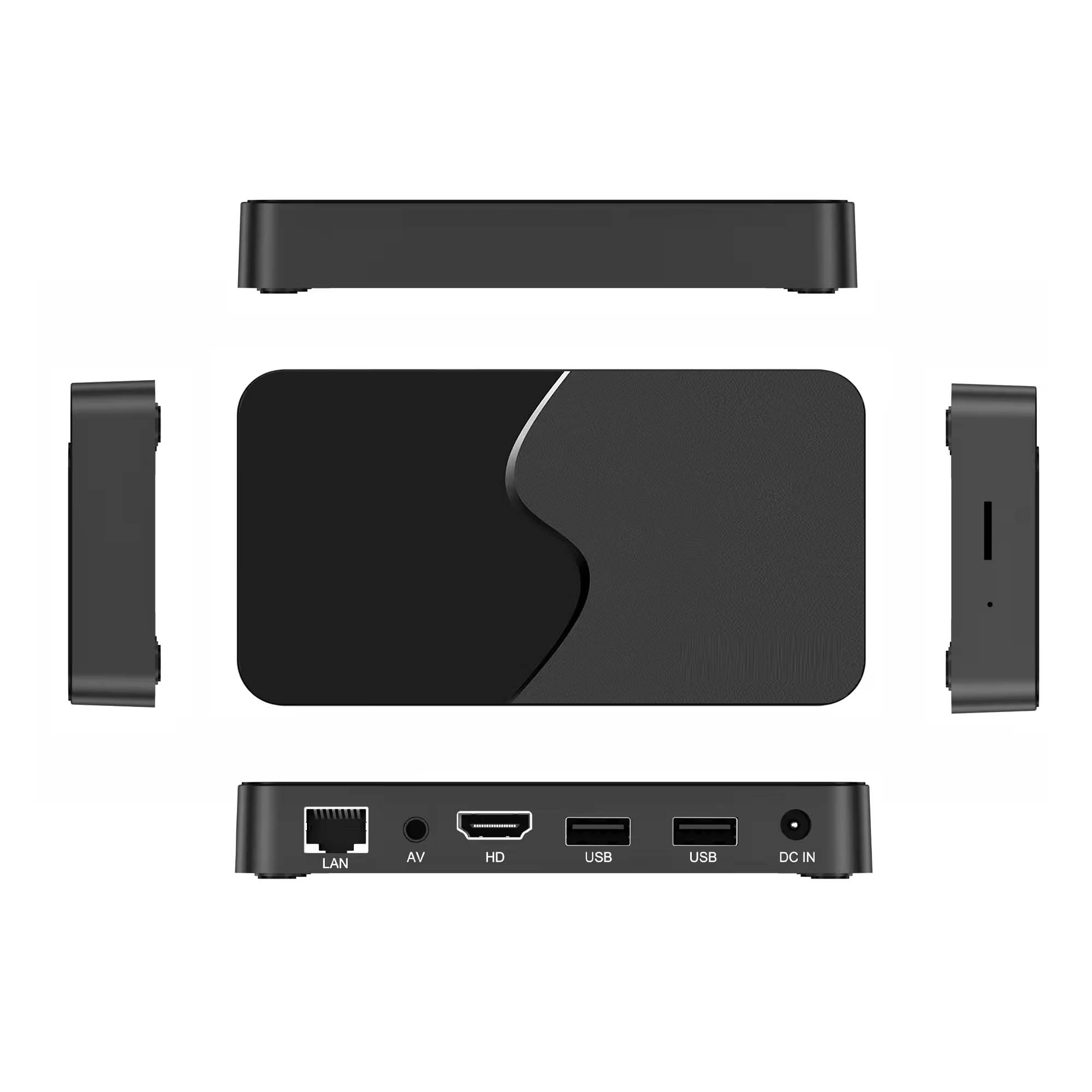 V96plus Android 15 TV Box - 8K Streaming, 2GB/16GB, WiFi6, IPTV Support - Ultimate Smart Set Top Box Image