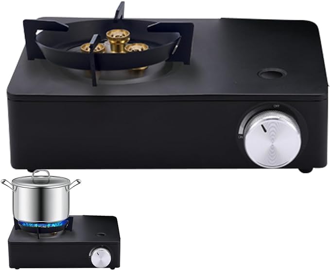 Mini Stove Camping – 3500W Portable Small Stove with Safety Features Image