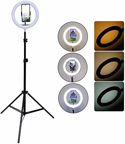 Ring Fill Light for TikTok Videos | Adjustable LED Ring Light with Phone Holder | Perfect for Streaming, Vlogging, and Content Creation Image