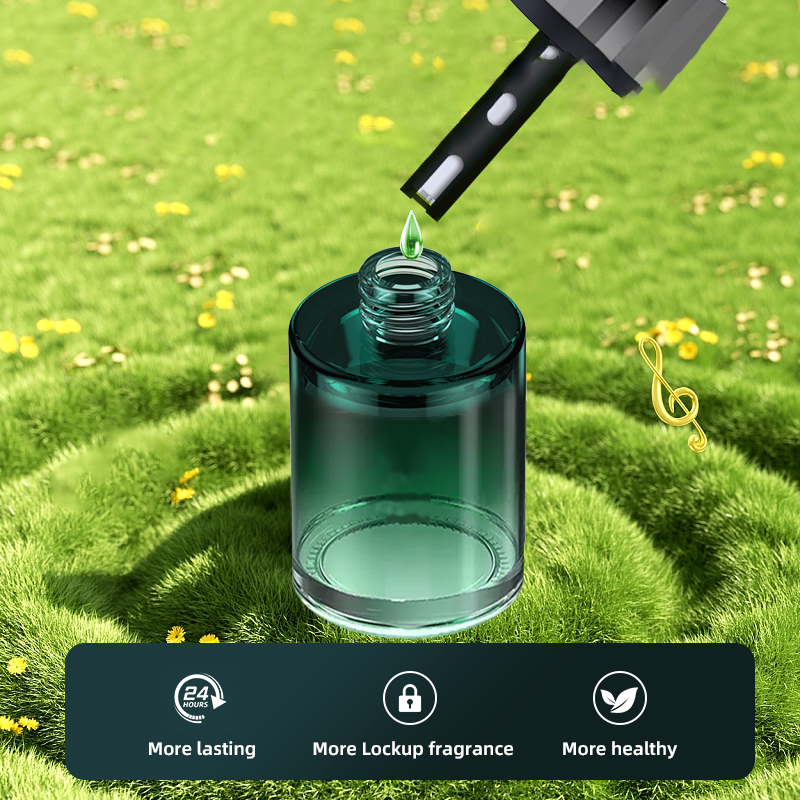 Car Air Freshener - Smart Aroma Diffuser with Colorful Lights & Essential Oils for Odor Elimination Image