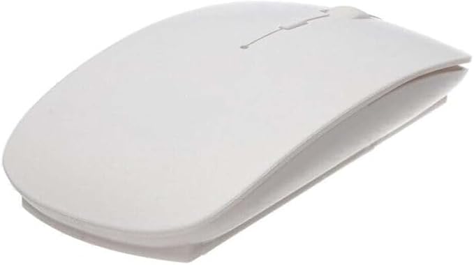 White Compact Wireless Keyboard and Mouse Combo | Sleek and Portable for Home and Office Use | Smooth Typing and Easy Navigation Image