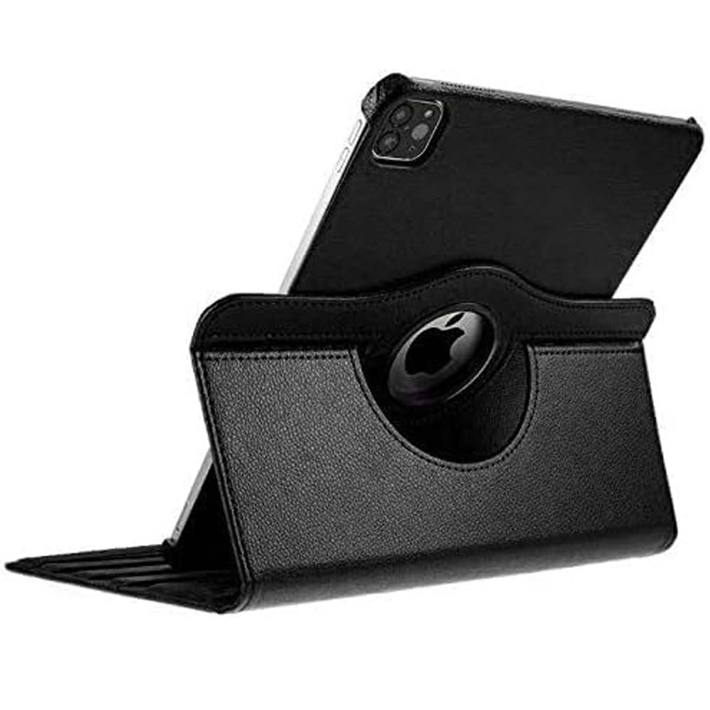 iPad Pro 13" M4 360° Rotating Case - Premium Leather Cover w/Auto Sleep/Wake & Multi-Angle Stand (2024) (Multi Colour) Image