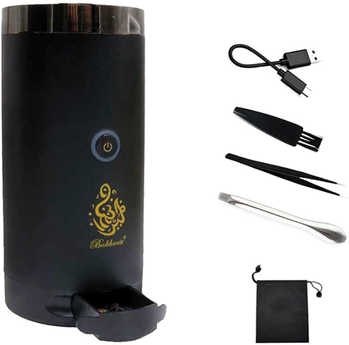 Portable Incense Burner | USB Rechargeable Oud Burner | Electric Arabic Mubkhara Device for Home, Office, and Car Image