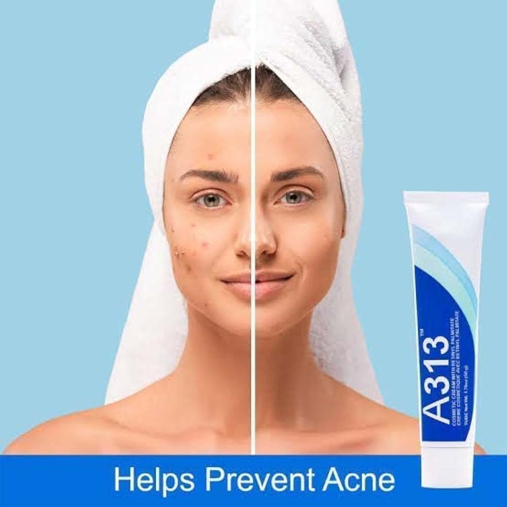 A313 Vitamin A Pommade. French pharmaceutical retinoid ointment for anti-aging, wrinkles & skin renewal. 50g tube. Image