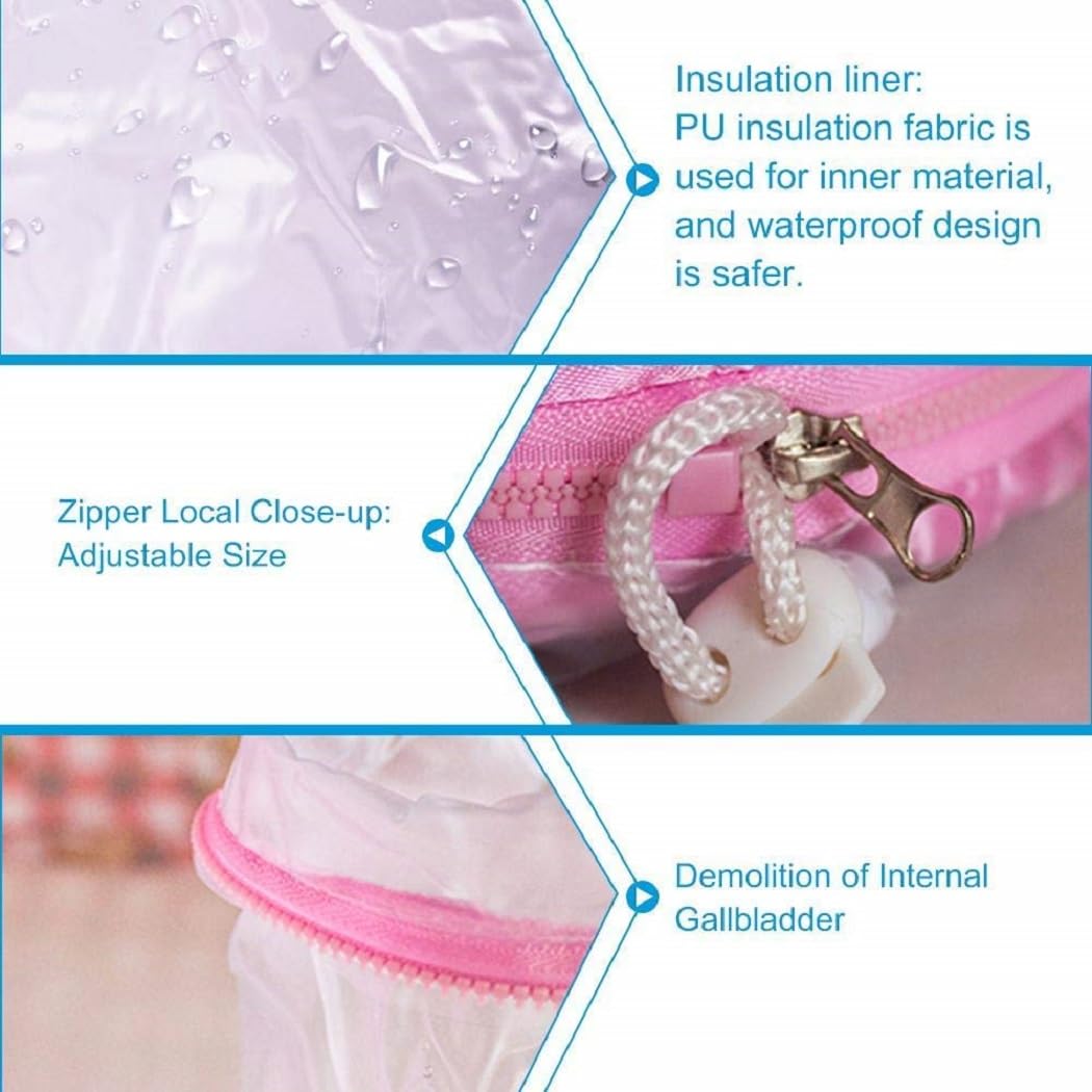 Thermal Hair Spa Cap for Nourishing & Heating | Spa Cap Steamer Hot Cap for Hair Care, Beauty Steamer, Portable Hair Steam Cap (Pink) Image