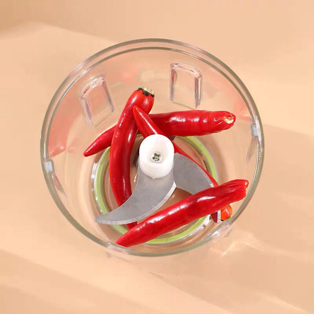 Mini Press Intelligent Electric Garlic Machine | Wireless Food Chopper 100/250ml | Effortless Garlic, Onion, and Vegetable Mincing with One-Click Operation Image