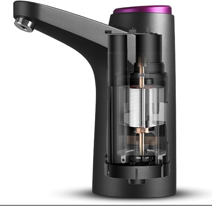 Rechargeable Electric Water Dispenser Pump | USB Powered Automatic Water Bottle Pump for 3, 4, and 5 Gallon Bottles Image