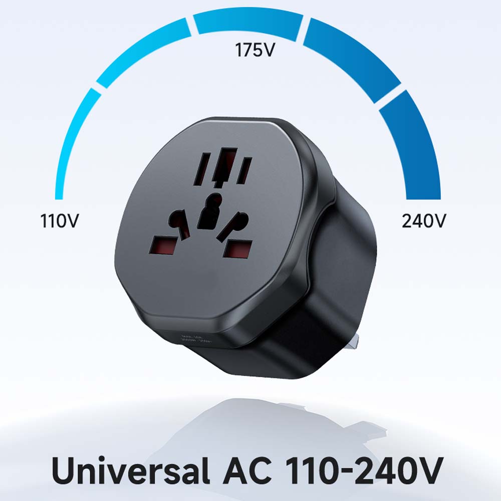 SC26 UK Universal Plug. Powerful and reliable 2500W capacity for high-demand electrical devices. Durable household plug. Image
