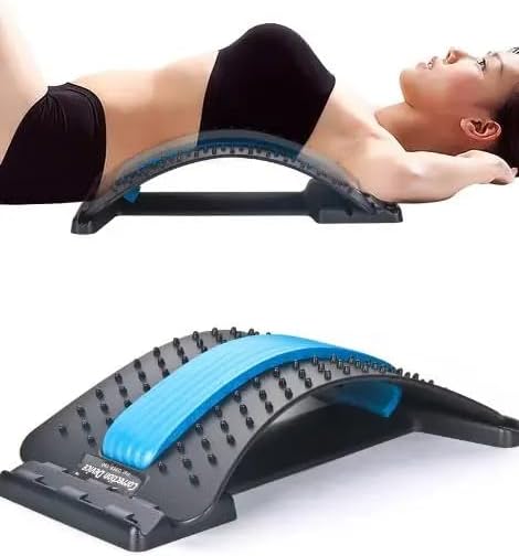 Household Lumbar Traction Device | Waist Dish Outstanding Tractor for Lumbar Strain Relief | Effective Back Pain Relief for Home Use Image