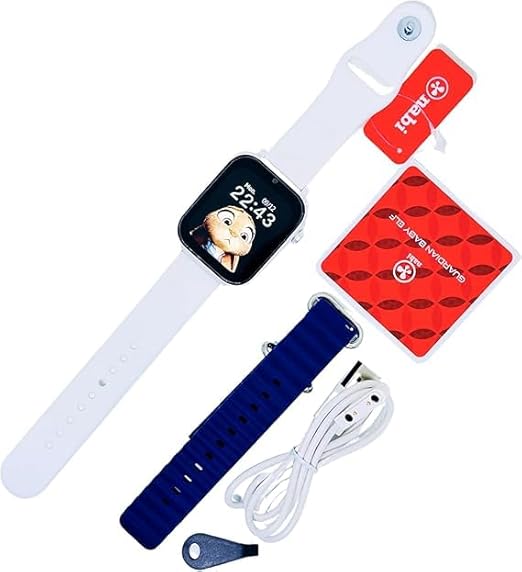 Z17 Smart Watch for Kids – GPS Tracking, Camera, Video Call, Waterproof, SIM Card Support, One-Button Speed Dial, HD Touch Screen, Secure & Fun (Multi) Image