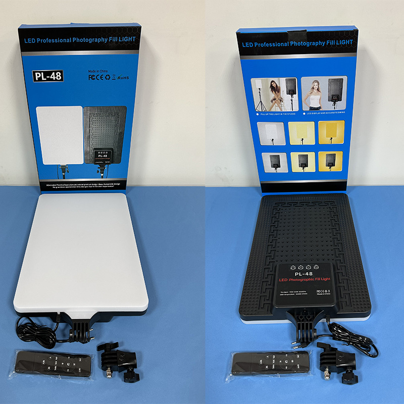PL-48 Photo Studio LED Video Fill Lamp | Light Panel for Photography and Video Lighting | Professional Lighting for Studio, YouTube, and Portraits Image