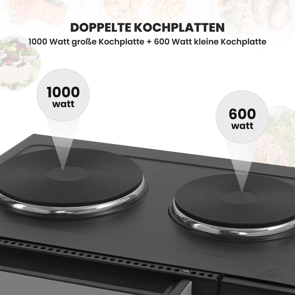 OE-1415 35L Electric Oven Toaster Grill - 6-in-1 Countertop Oven with Convection, Rotisserie & Pizza Function Image