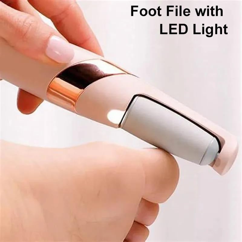 Flawless Pedi | The Ultimate Electronic Foot Care Tool with Dual Rollers & LED Precision | Smooth, Soft Feet at Home Image