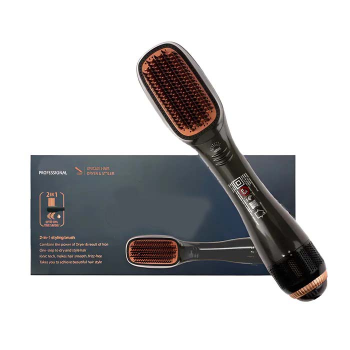 Professional Unique Hair Dryer & Styler – 2-in-1 Styling Brush for Effortless Hair Styling Image
