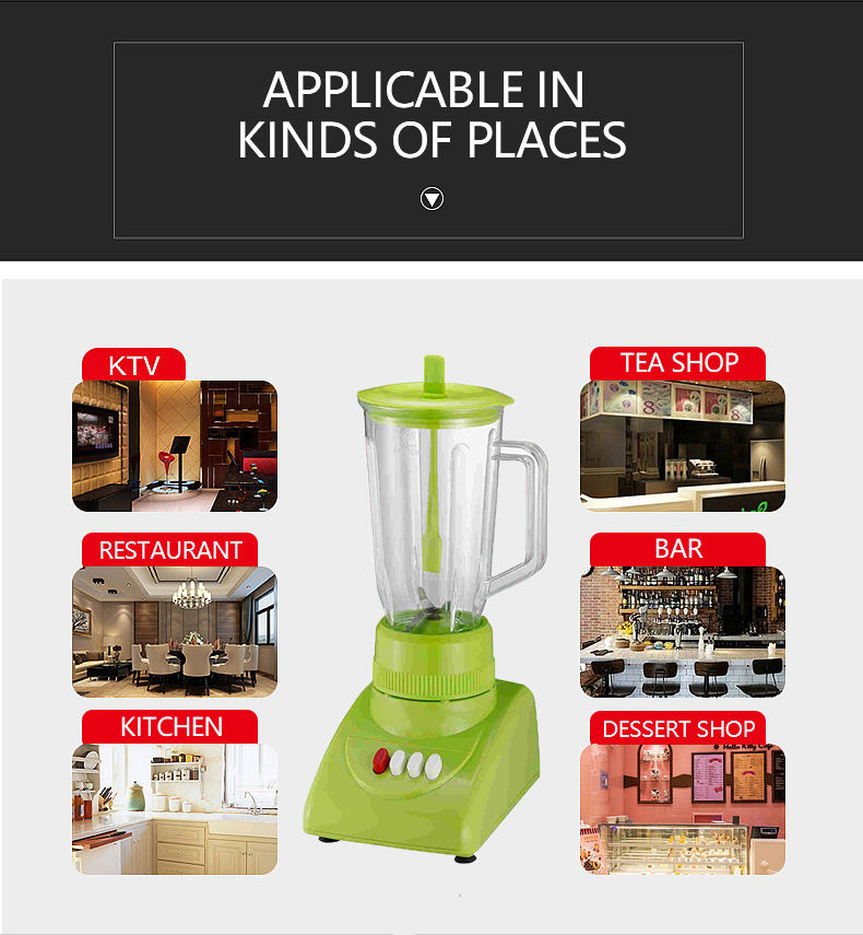 MBL-2004 Commercial Blender with Grinder - Heavy Duty Multi-Function Juicer & Food Processor Image