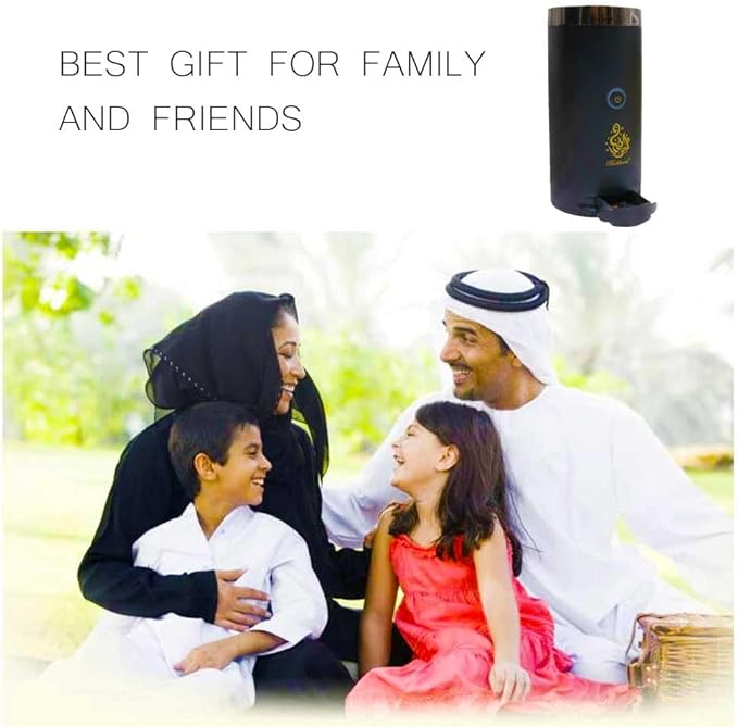 Portable Incense Burner | USB Rechargeable Oud Burner | Electric Arabic Mubkhara Device for Home, Office, and Car Image