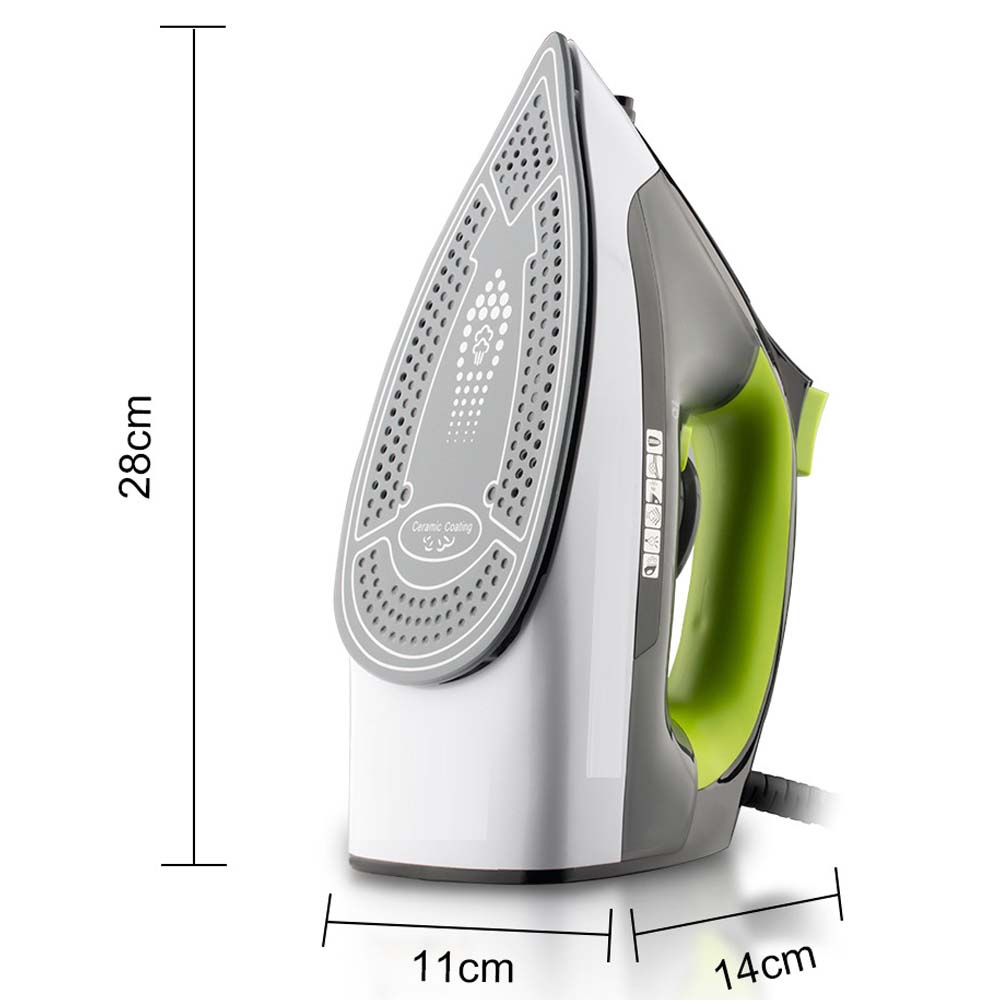 MI-2069 Smart Steam Iron - 1200W with Ceramic Soleplate, Auto Shut-Off & Vertical Steam Image
