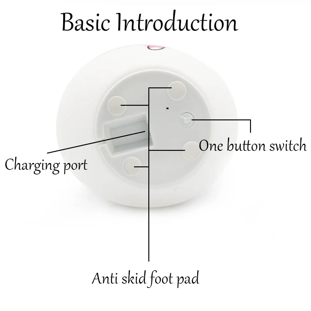 Rabbit Silicone Touch Sensor Night Light | Color Changing Breathing LED Lamp Image