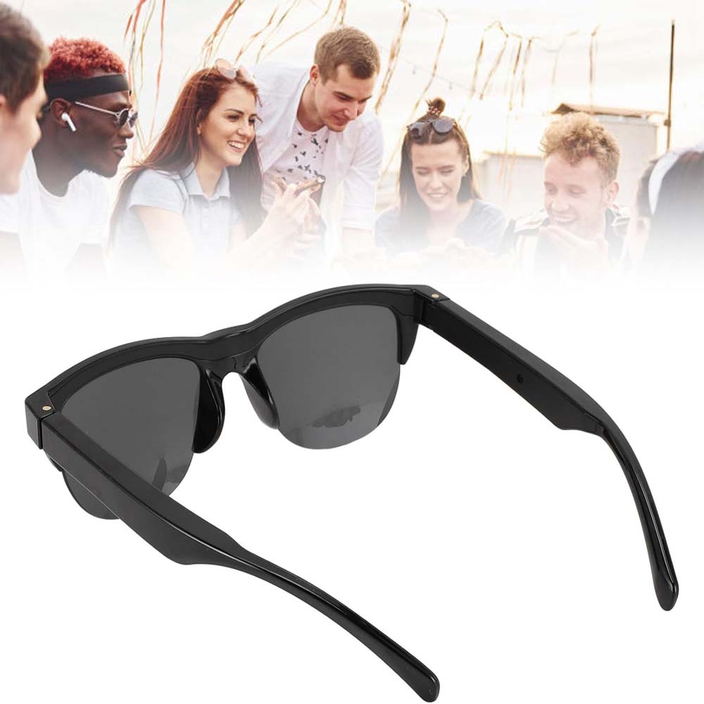 F06 Smart Glasses - Bluetooth 5.4 Audio Sunglasses w/ Speaker, Blue Light Filter, Voice Control & IP54 Waterproof for Music/Calls Image