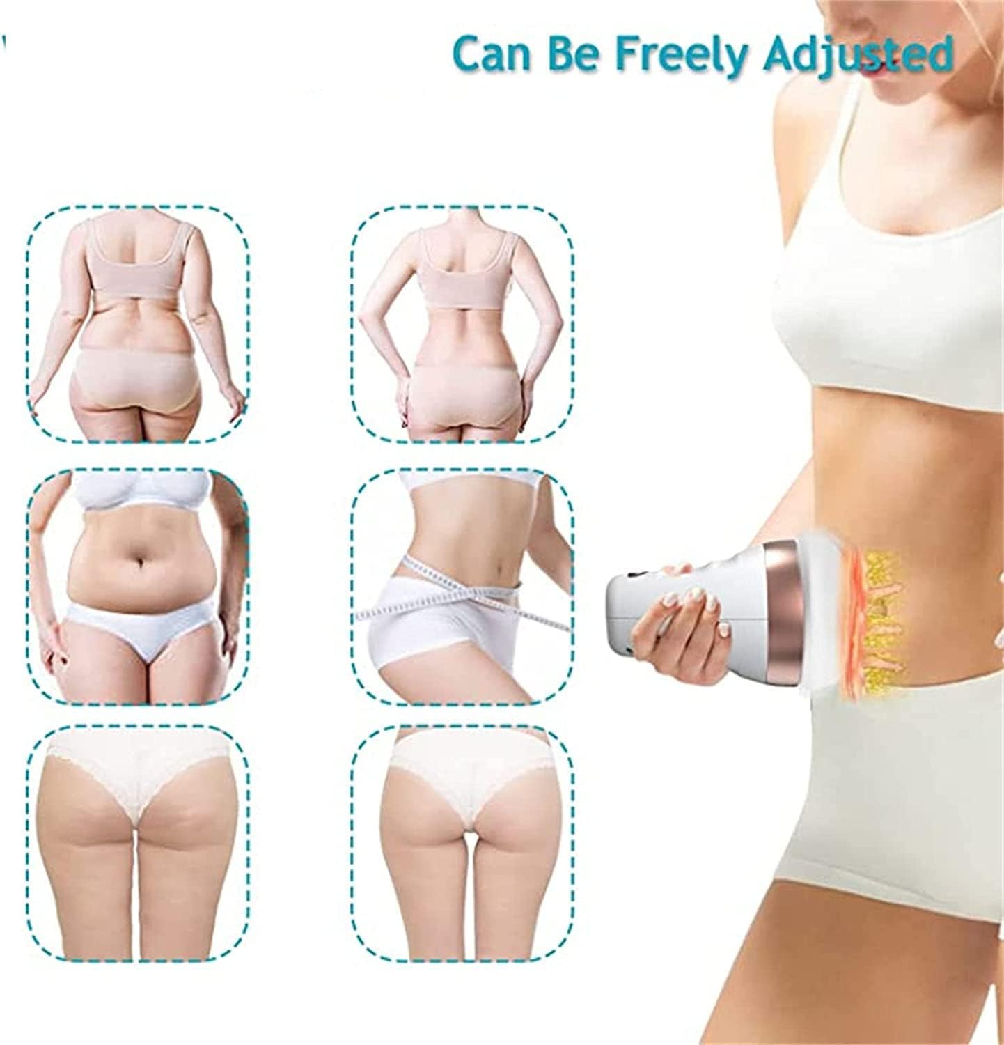 Body Sculpting Machine | Handheld Electric Deep Tissue Massager for Skin Tightening & Cellulite Reduction | Beauty Sculpt Fitness Device for Home & Office | Slimming Massager for Belly, Legs, Arms, and More Image