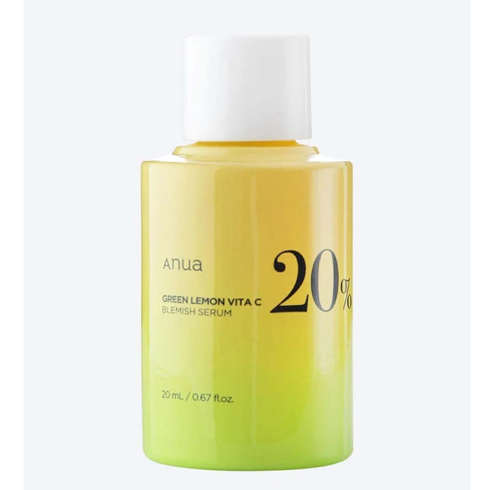 Anua Green Lemon Vitamin C Serum - 20ml with Vitamin E, Hyaluronic & Ferulic Acid for Brightening & Antioxidant Protection Image