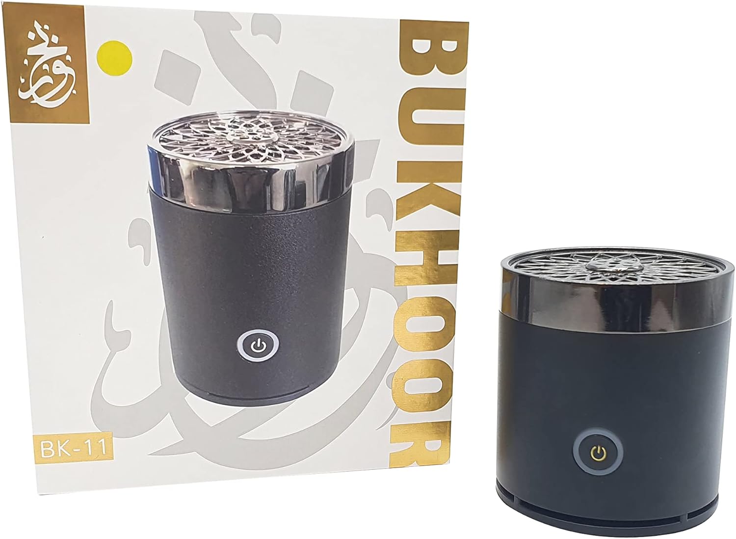 Electric Mini Bakhoor Burner | Portable Aroma Diffuser for Car | USB Rechargeable Incense Burner for On-the-Go Fragrance Image