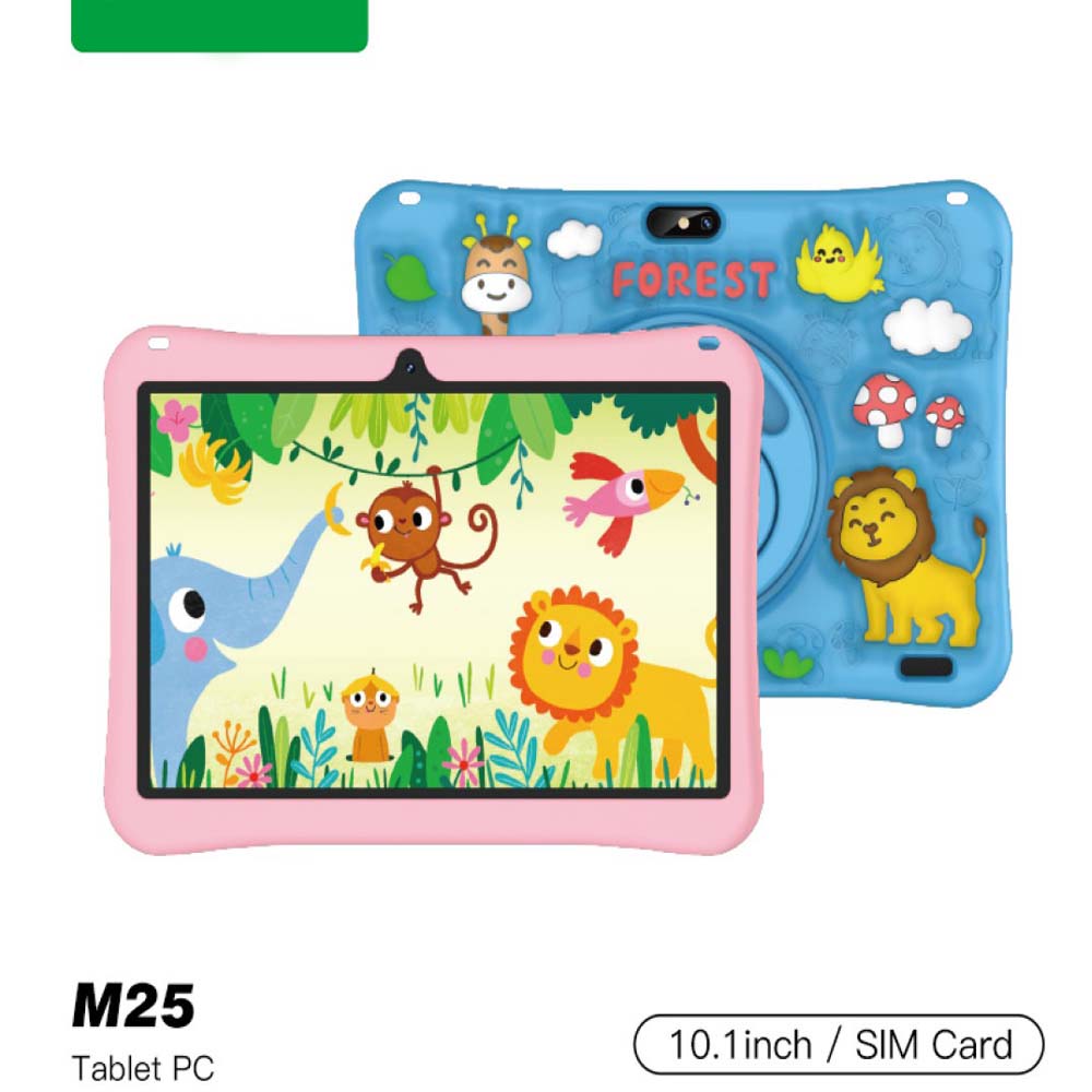 M25 Kids Tablet 10.1" Android - 6GB RAM 256GB Storage, Child-Friendly Learning & Entertainment Device  (Multi Colour) Image