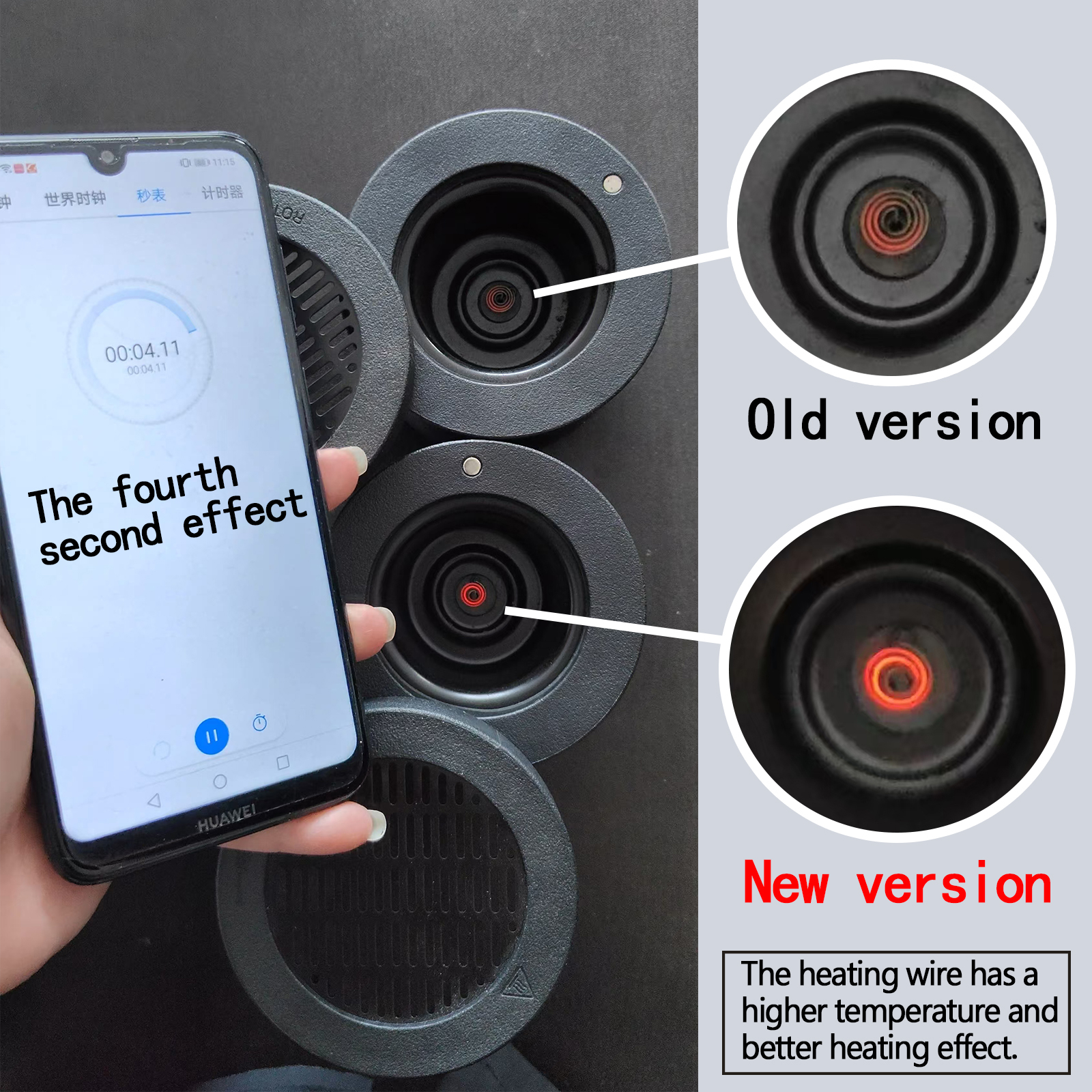 BK108 Charcoal Arabic Bakhoor Burner - Portable Electric Incense Burner for Middle Eastern Bakhoor, Traditional Scent Diffusion Image