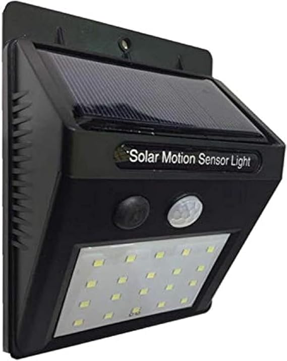 20 LED Solar Motion Sensor Light | Outdoor Path and Wall Lamp | Energy-Efficient Lighting for Enhanced Security Image