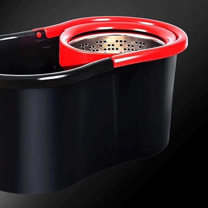 New Magic Mop Replacement Head | 360° Rotating Easy Hand Spin | Microfiber Spinning Mop - Gray | Efficient Cleaning for All Surfaces Image