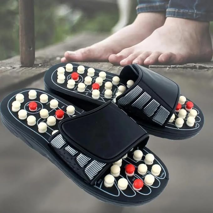 Acupressure Relaxation Foot Massage Slippers – Your Daily Dose of Reflexology Image