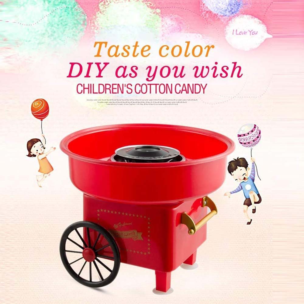 Cotton Candy Machine Maker - Easy to Use & Clean, Mini Cotton Candy Floss Maker for Birthdays & Parties, Fashionable Design, Fun & Sweet Treats for All Ages Image