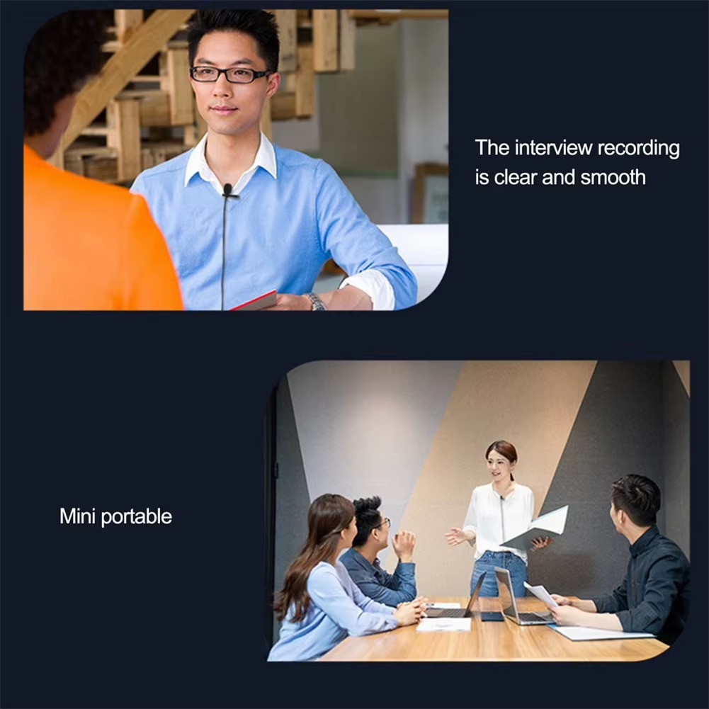 3.5mm Lavalier Microphone for Mobile Phone – Tie Clip, Audio & Video Recording, Stretch-Resistant, Environmentally Friendly, Flexible & Practical Image