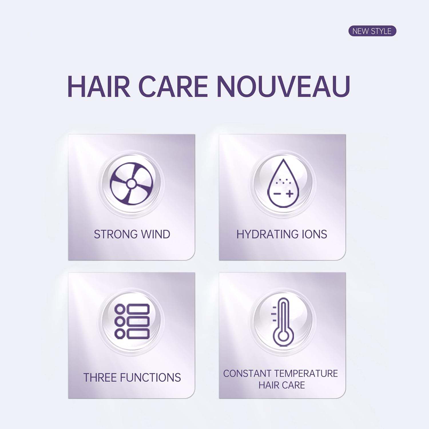 5-in-1 Hot Air Comb – Multi-Functional Hair Styling Tool with Negative Ion Technology for Women Image