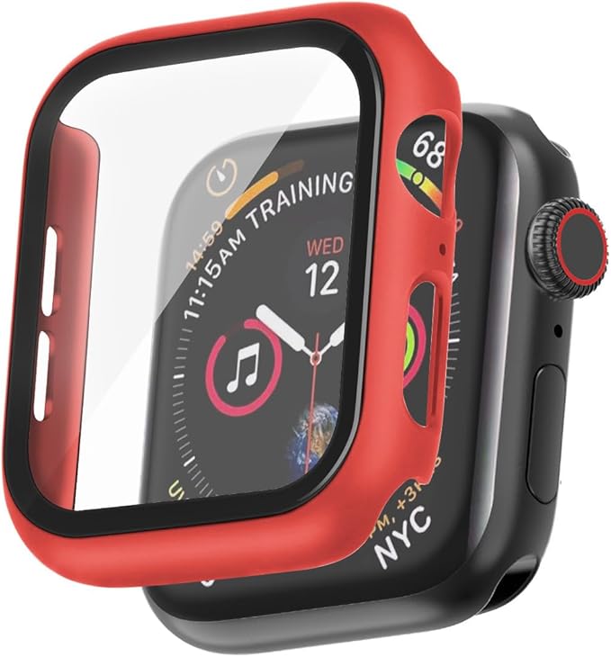 Shockproof Case with Tempered Glass for T500+, T600, T900, W34, W26 Smart Watches | Ultimate Protection for Your Smartwatch Image