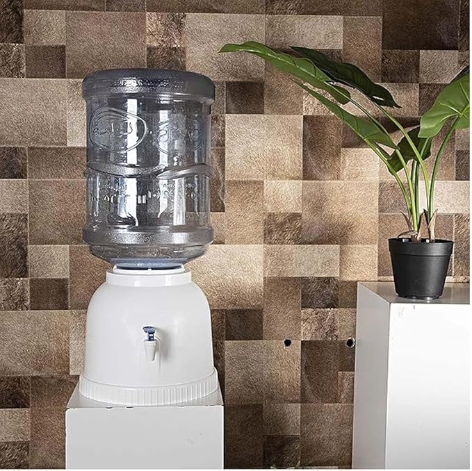 Water Dispenser DWD-03 White | Compact 5 Gallon Countertop Model for Home and Office | Dishwasher Safe Image