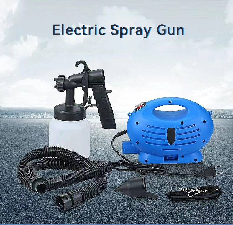 Multifunctional High-Pressure Electric Spray Gun | 800ml Paint Gun for Home & Professional Use | Adjustable Nozzle & High-Pressure Technology | Perfect for Walls, Furniture, and DIY Projects | Easy-to-Use, Lightweight, and Durable Design Image
