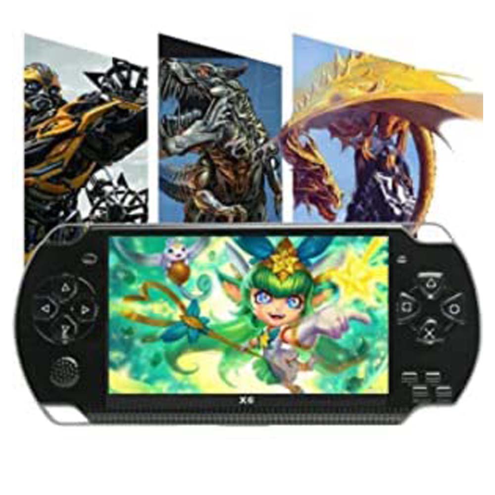 Classic Handheld Gaming Console – 4.3-Inch Display with 200 Retro Games and Integrated Camera Image