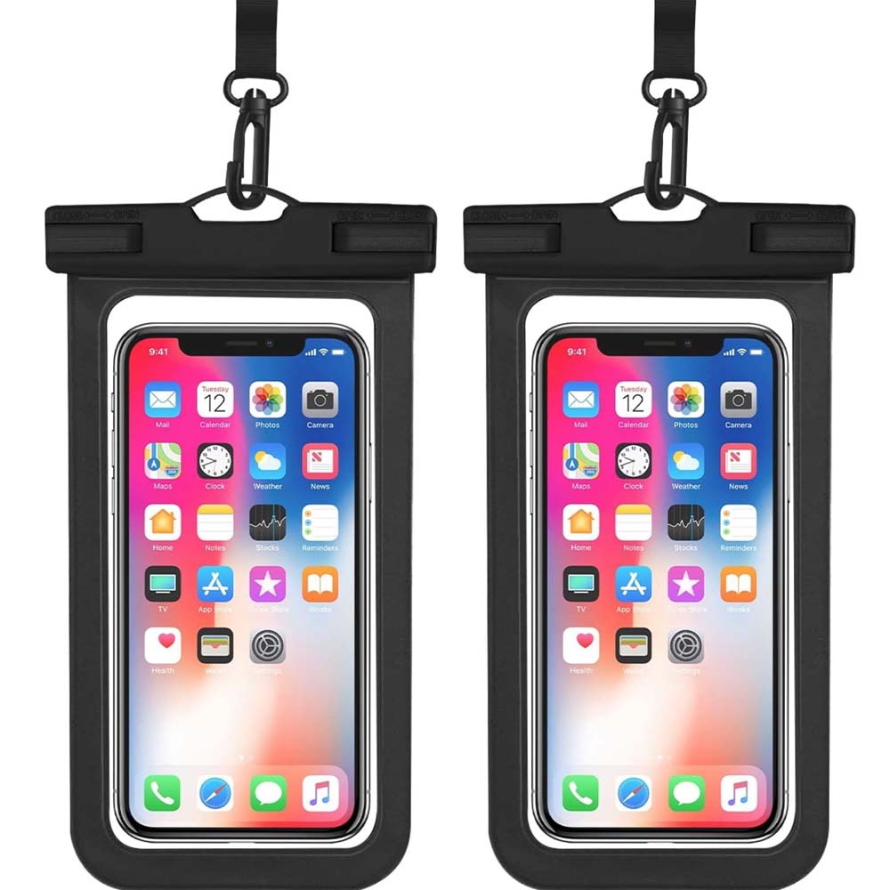 Waterproof Phone Pouch, IPX8 Waterproof Cell Phone Case for All Mobile Phones, Essential Dry Bag with Touchscreen-Friendly Design for Beach, Cruise, Swimming, and Outdoor Activities Image