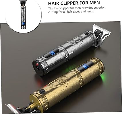 USB Rechargeable Electric Barbershop Hair Clipper | Digital LCD Professional Hair Trimmer Image