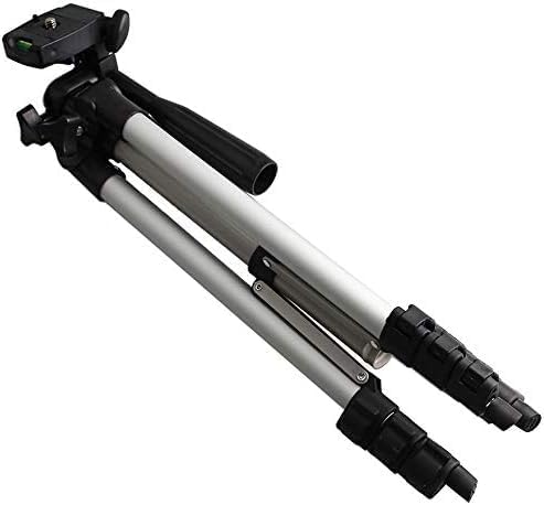 ETH-337: Black and Silver 50-Inch Camera Tripod Stand for Canon EOS Series (1100D, 500D, 550D, 600D) Image